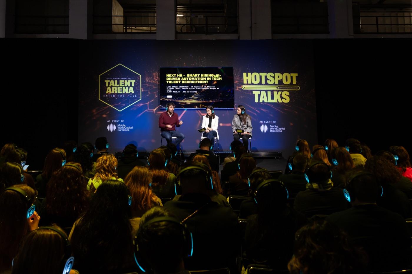 Conectio at Talent Arena's Hotspot Talks