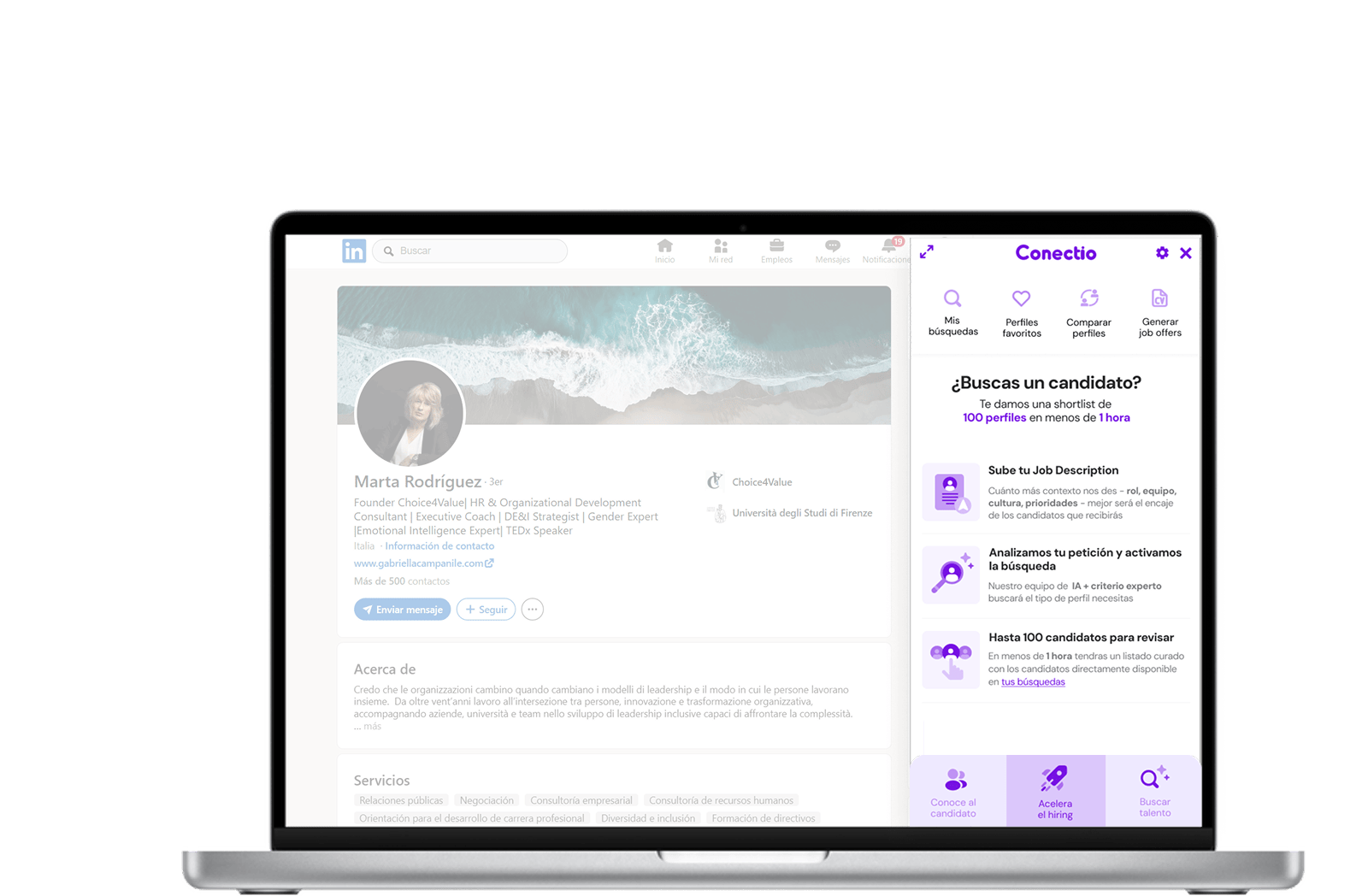 Conectio Compass profile analysis